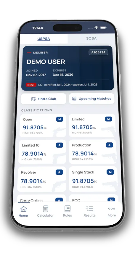 USPSA App phone