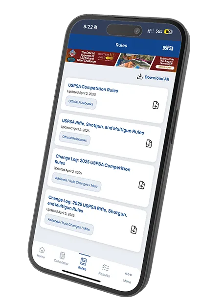 USPSA App phone