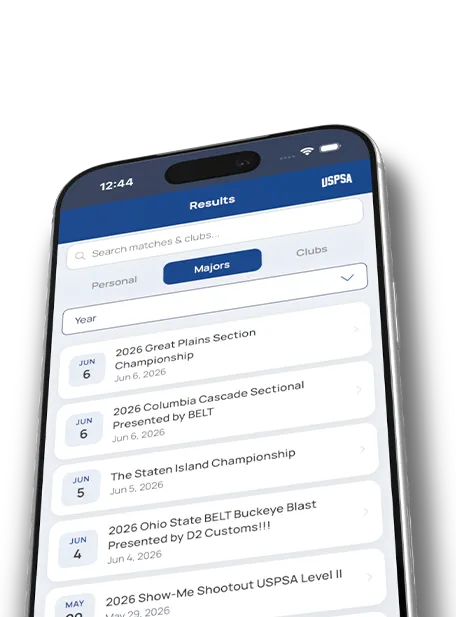 USPSA App phone